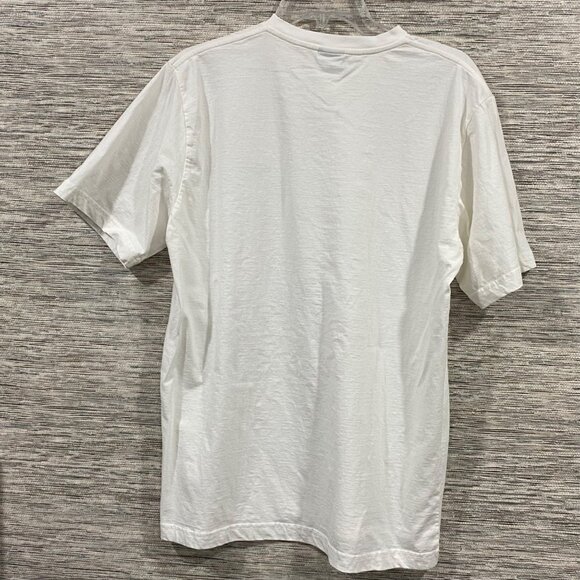 Versace Intensive White V-Neck Logo Tee Men’s Size XL NWOT - Picture 5 of 5